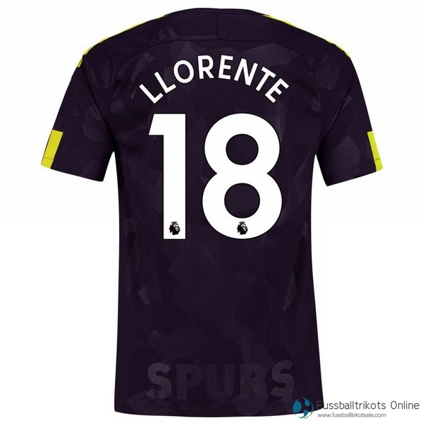 Tottenham Hotspur Trikot Ausweich Llorente 2017-18 Fussballtrikots Günstig